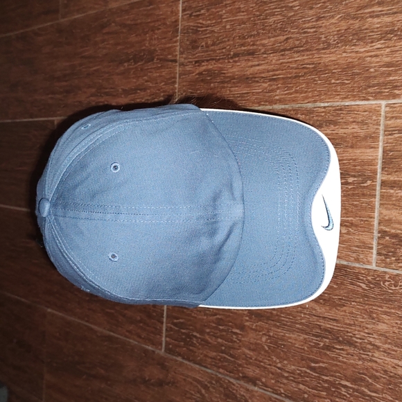 Nike Tiger Woods Golf Adjustable Strapback Blue Hat Cap Small Nike